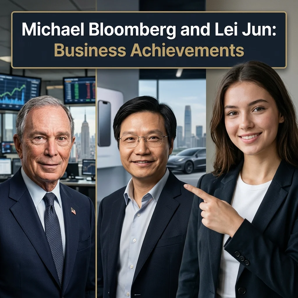Michael Bloomberg and Lei Jun: Business Achievements