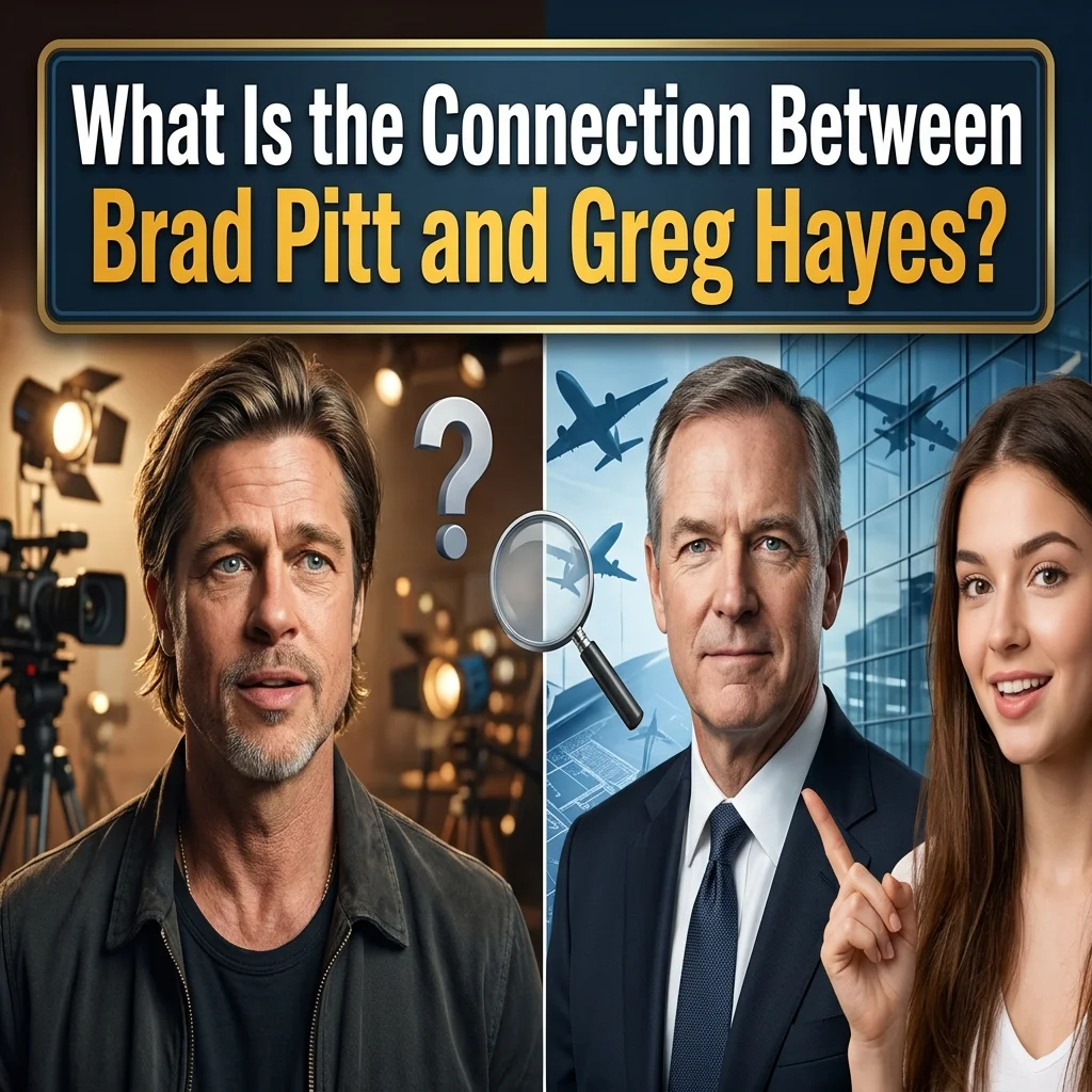 What Is the Connection Between Brad Pitt and Greg Hayes?