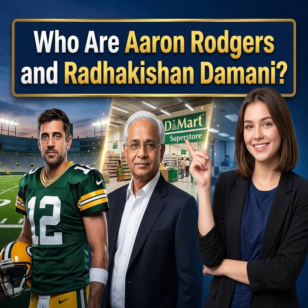 Who Are Aaron Rodgers and Radhakishan Damani?