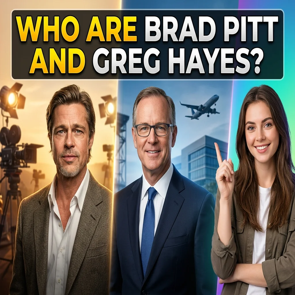Who Are Brad Pitt and Greg Hayes?